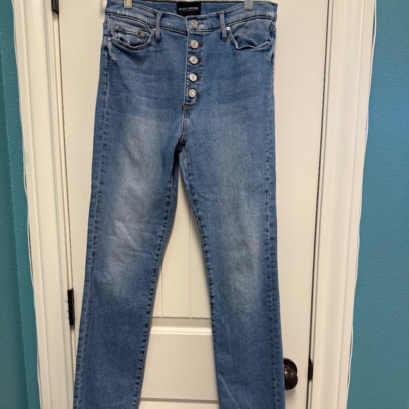 Black Orchid button front jeans - Picture 1 of 4